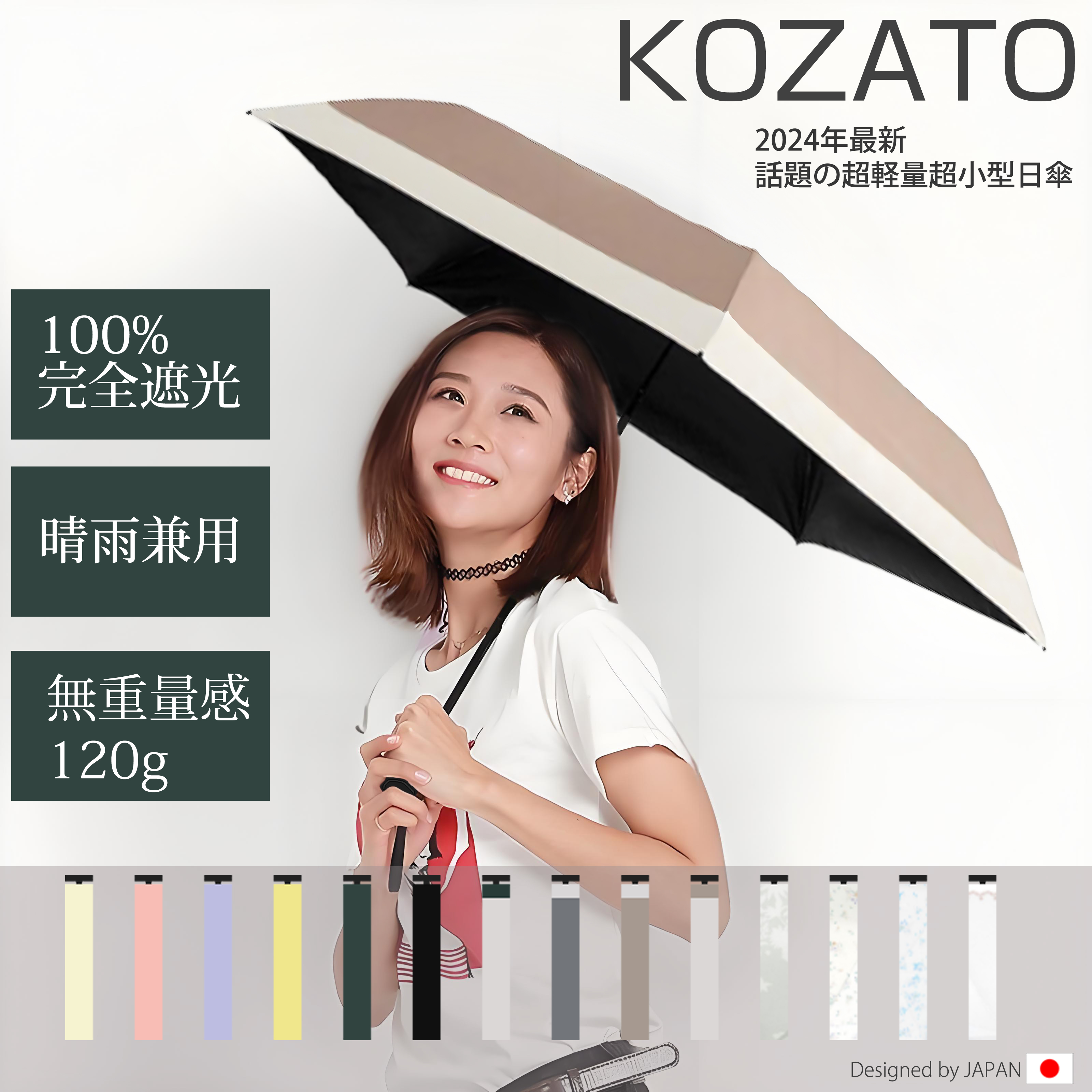 ひかさ 折りたたみ傘 最新 傘 日傘 超撥水 遮光率100% 人気 超軽量 UVカット 晴雨兼用 ブランド日傘 丈夫 風に強い 紫外線カット コンパクト ギフト 無地傘 花柄 | 