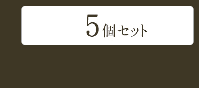 5個セット