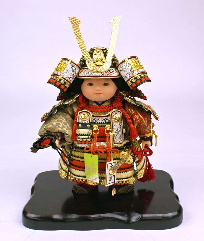 節句人形　武者人形 五月人形 初節句 子供大将飾り 武者人形 子供の日 端午の節句 送料無料