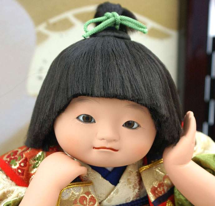 五月人形 初節句 子供大将飾り 武者人形 子供の日 端午の節句 ミニ健
