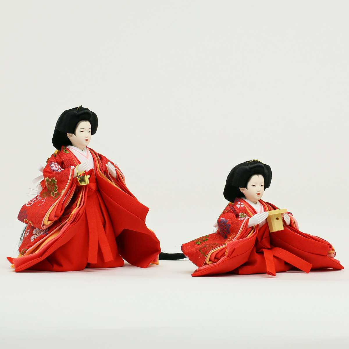雛人形 コンパクト ひな人形 人気 雛 久月 三段飾り 人形の久月 刺繍雛