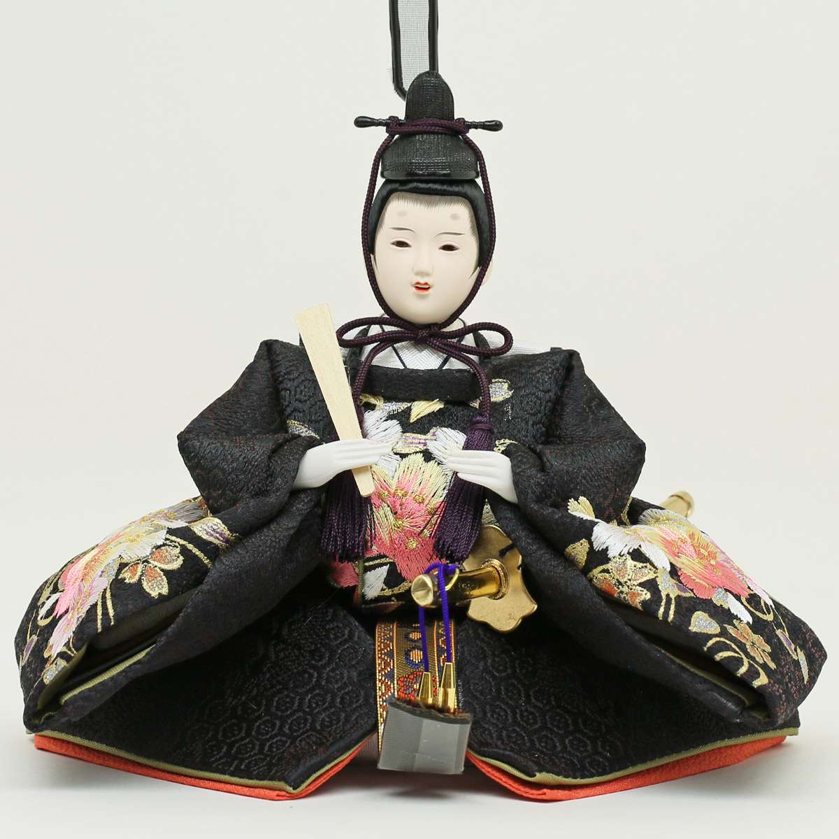 雛人形 コンパクト ひな人形 人気 雛 久月 三段飾り 人形の久月 刺繍雛