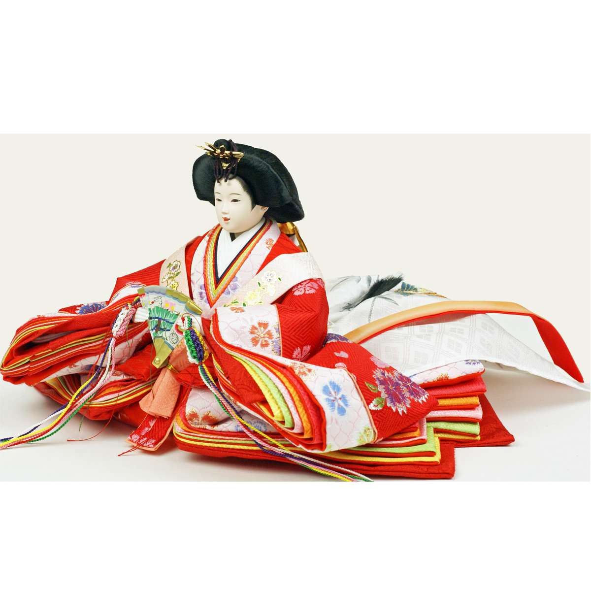 久月 雛人形 ひな人形 コンパクト 収納飾り 親王飾り 2019年 新作 人形