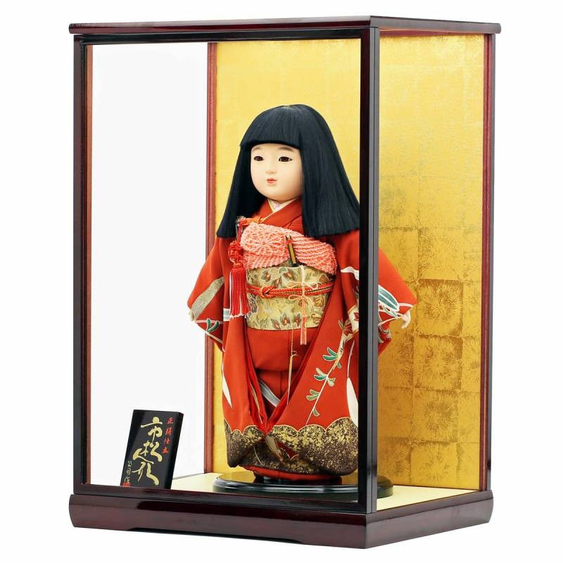雛人形 市松人形 ケース飾り 人形工房天祥 限定オリジナル 公司作 「お