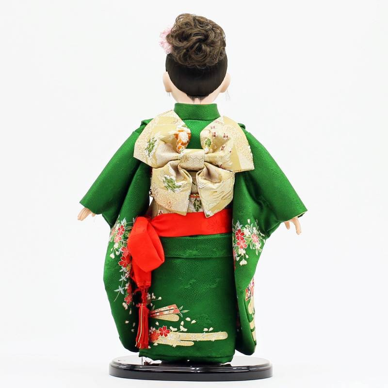 雛人形 市松人形 人形工房天祥 限定オリジナル 公司作 「お出迎え人形
