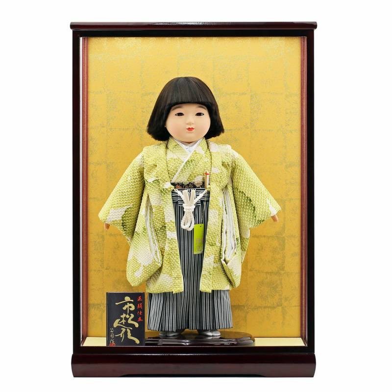 雛人形 市松人形 ケース飾り 人形工房天祥 限定オリジナル 公司作 「お