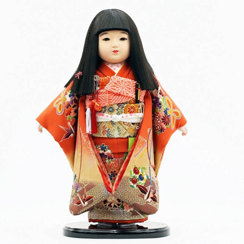 雛人形 市松人形 人形工房天祥 限定オリジナル 公司作 「お出迎え人形
