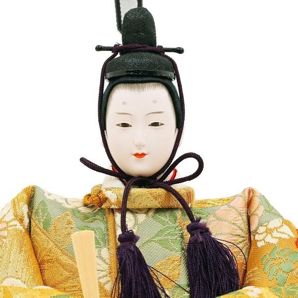 雛人形 三人官女(久月作) メルカリ鑑定説明付き 伝統的デザイン 【公式