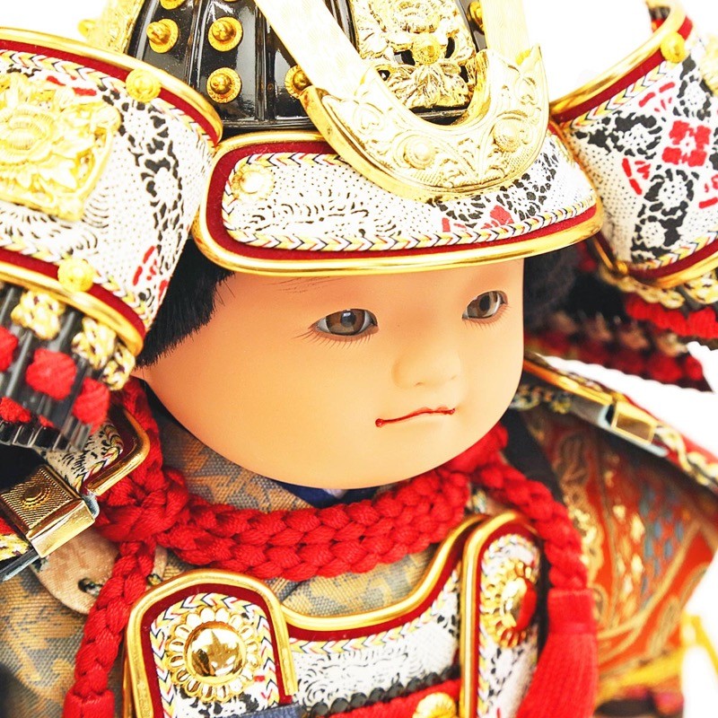 五月人形 健ちゃん 子供大将 武者人形 鎧 鎧飾り 甲冑飾り 人形工房天祥オリジナル すこやかシリーズ 健ちゃん 鎧着 おしゃれ オシャレ
