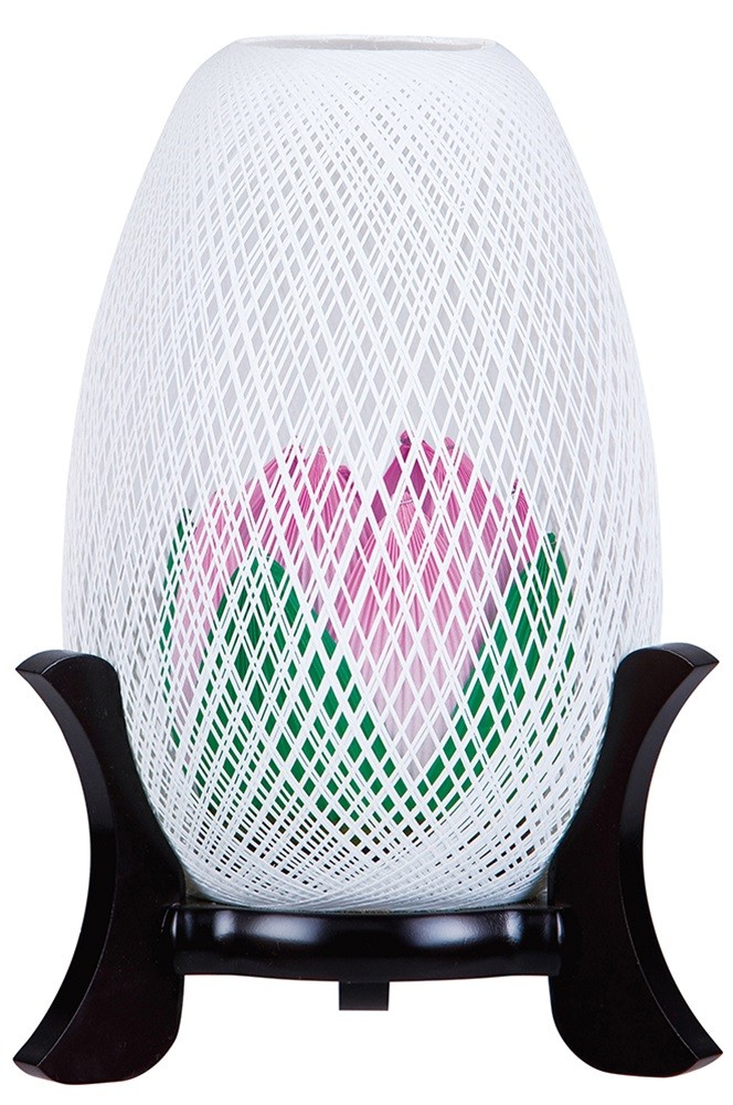 盆提灯 霊前灯 ルミナス 蓮華 ルミナス灯 11号 1個入 LED1.5W
