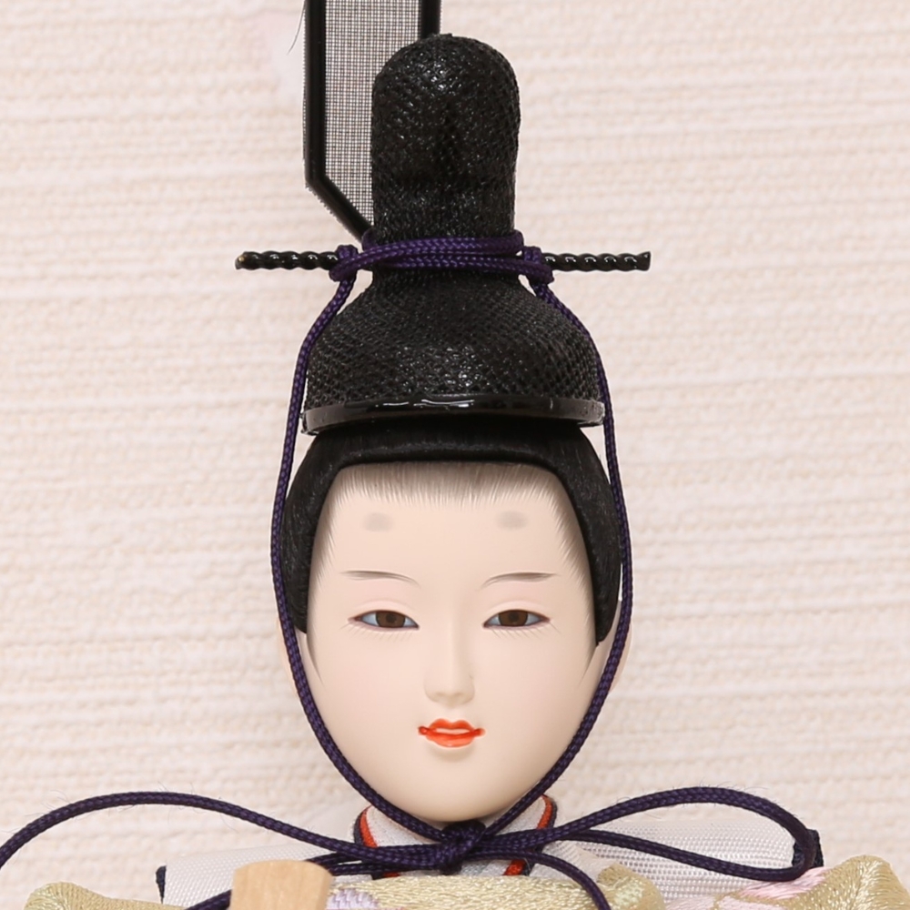 雛人形 ひな人形 コンパクト 収納飾り 収納タイプ 木目調 かわいい おしゃれ ピンク 白 紫 白木 小芥子親王 桐収納 はるる 初節句 桃の節句_16
