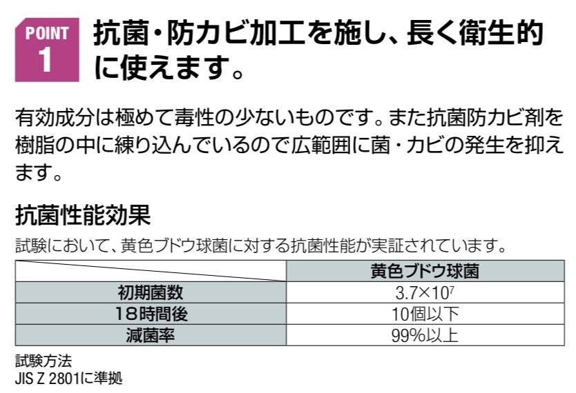 コンドル YSカラースノコ セフティ抗菌(キャップ付き) B型 グレー