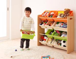 子供用収納 お片づけが身につく ナチュラルカラーのおもちゃ箱 Mycket ミュケ 4段｜kouentaillc