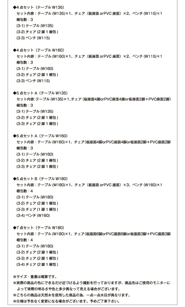 ダイニングテーブル ダイニング 総無垢材ダイニングシリーズ ダイニングテーブル単品 ウォールナット W160_19