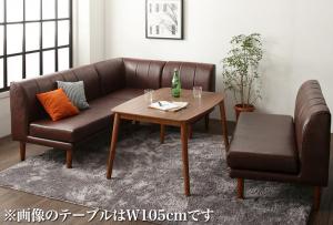 ダイニングセット（テーブル&ソファ） 年中快適 こたつもソファも高さ調節 5人 5点セット(テーブル+2Pソファ2脚+1Pソファ1脚+コーナーソファ1脚) W120