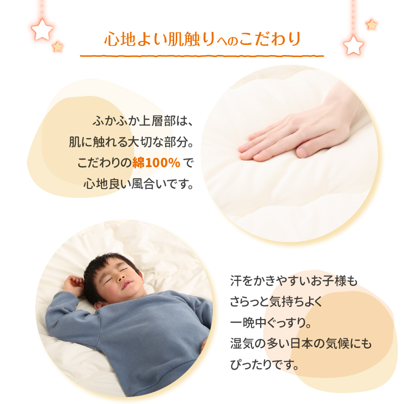 マットレス ワイドキング ファミリー 大きい 大きいサイズ 子供 家族 5人 4人 3人 布団 敷き布団 敷布団 収納 極厚 マットレスセット 幅240cm 厚さ15cm　_9