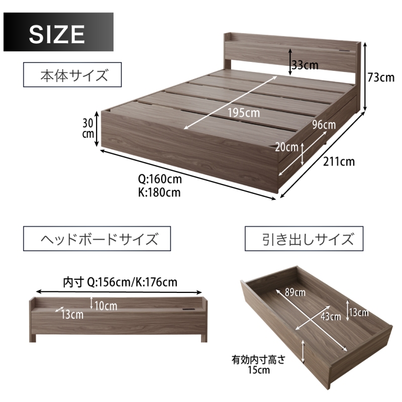 クイーンベットマットレスセット ベッド マットレス付き クイーン マットレスセット ファブリックベッド
