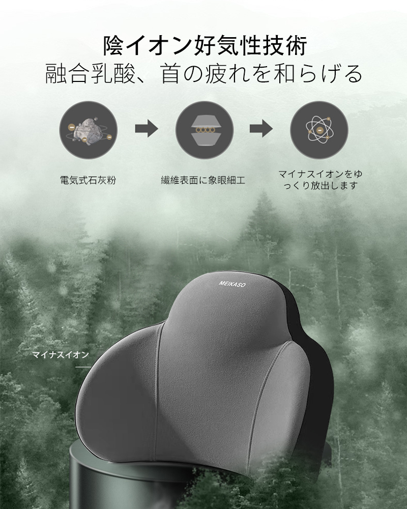 送料無料,翌日発送】Meikaso ブランド品保証 車 腰痛クッション