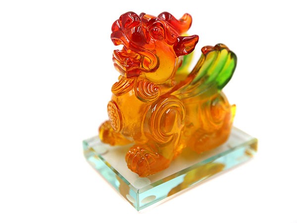 清時代天然水晶 細工彫り可愛らしい貔貅 ヒキュウ 狛犬 置物 装飾品 財神開運 Amazon.co.jp: 富の幸運の置物 貔貅 「元宝貔貅(ヒキュウ)(一対