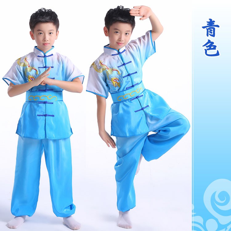 長拳 / 服 長拳服 太極拳 太極拳服 武術 カンフー 表演服 子供 子供用 
