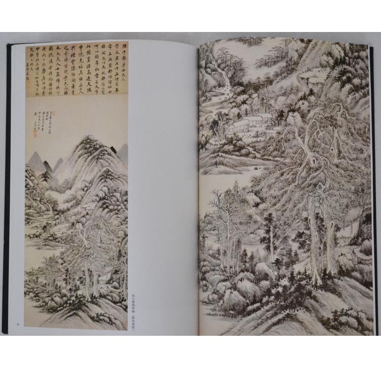 水墨画 / 水墨画集 中国画集 墨彩画 絵手紙 日本画 [中国古代名家作品