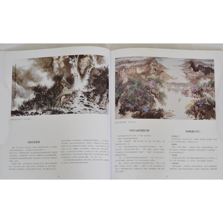 水墨画 / 水墨画集 中国画集 墨彩画 絵手紙 日本画 [当代実力派彩墨