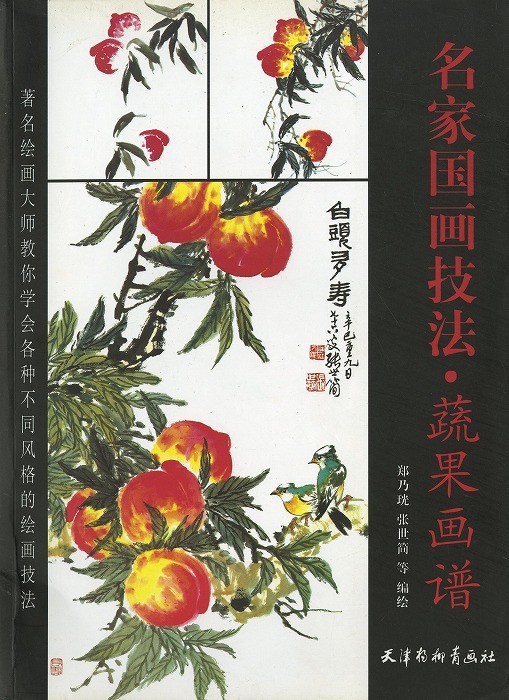 水墨画 / 水墨画集 中国画集 墨彩画 絵手紙 日本画 参考本 [名家国画