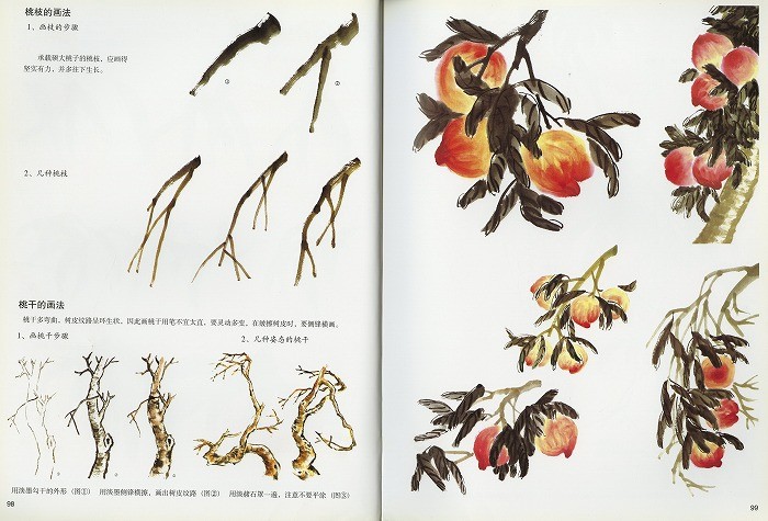 水墨画 / 水墨画集 中国画集 墨彩画 絵手紙 日本画 参考本 [名家国画