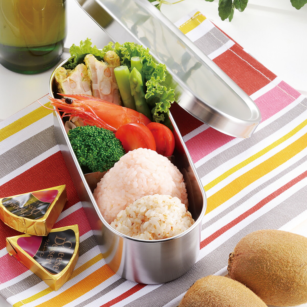 工房アイザワ 小判型ランチボックス 弁当箱 日本製 ステンレス 70485