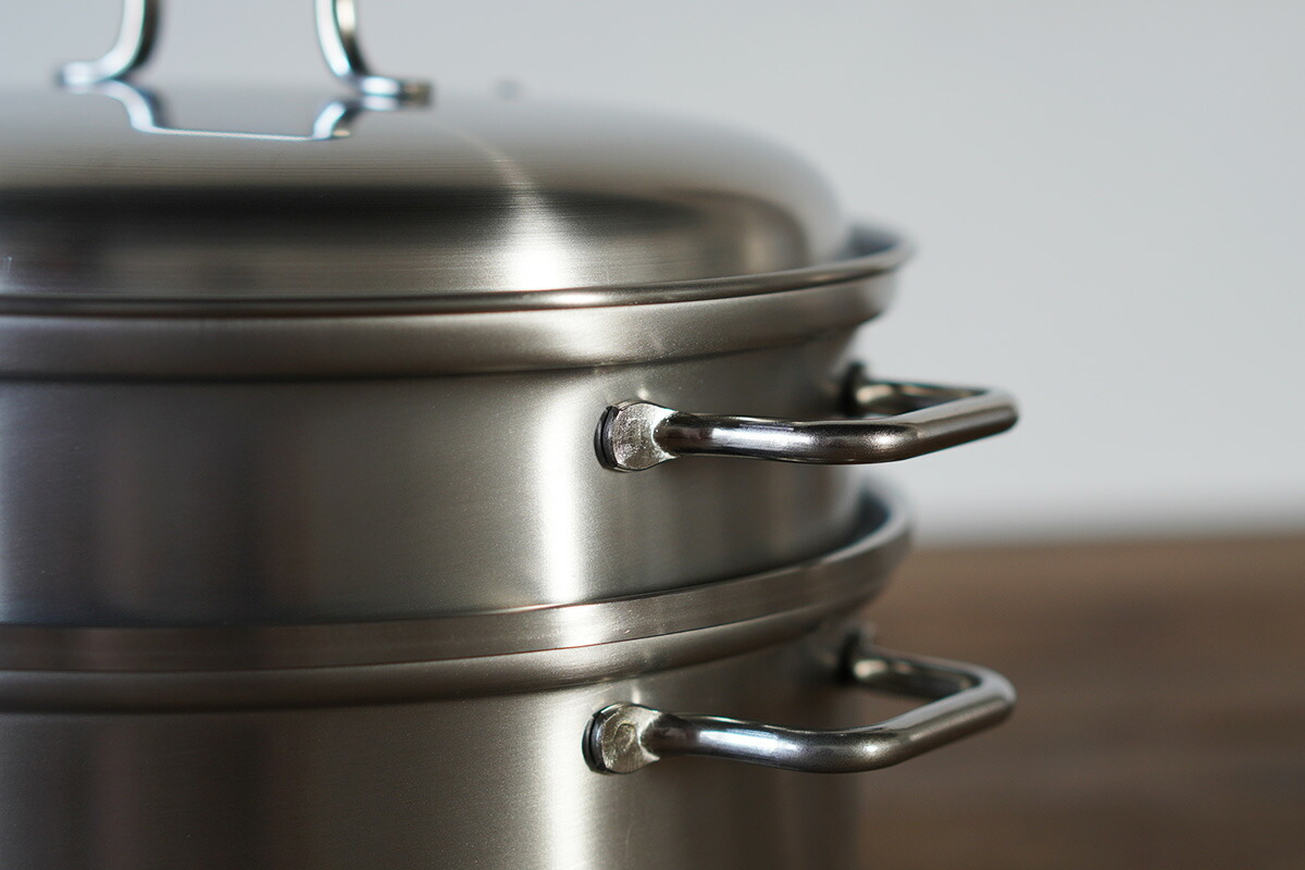 工房アイザワ 蒸し器 ブラックピーマン 200Vスチーマー 20cm 70339