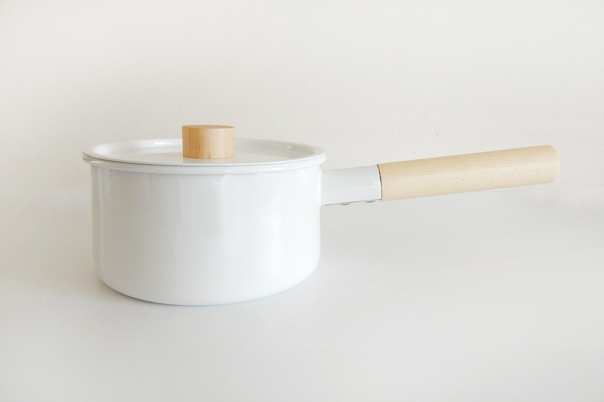 Kaico（カイコ） 片手鍋 琺瑯 ほうろう K-001 : 職人と作家の道具店