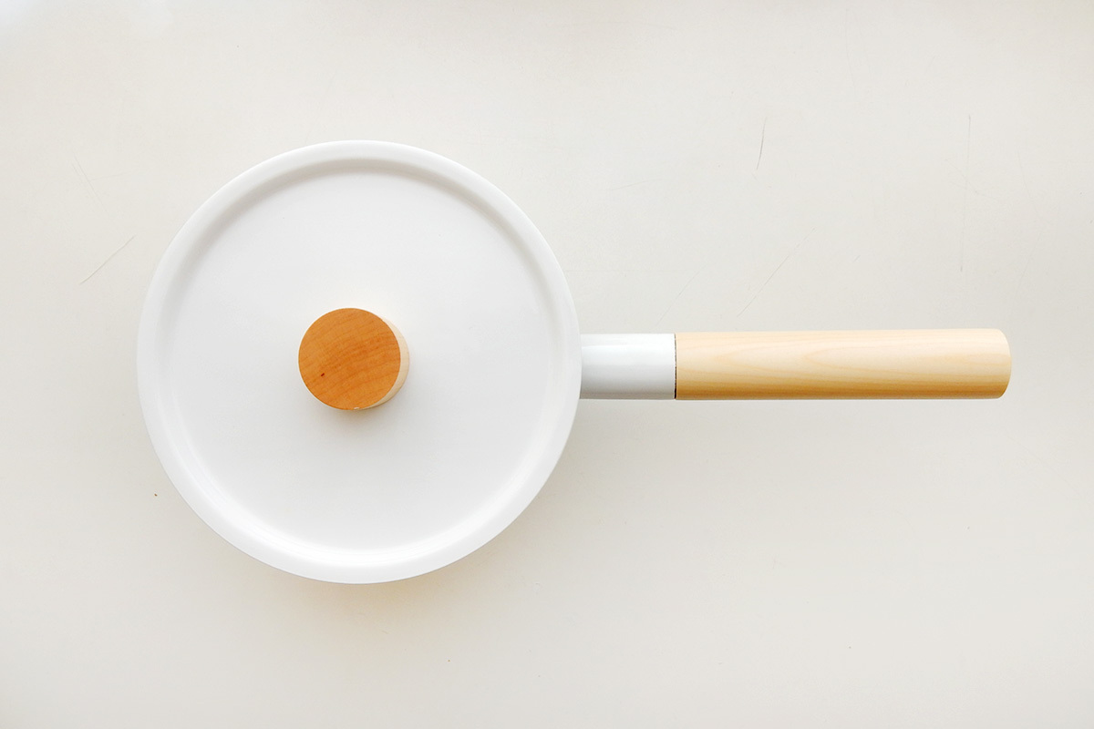 Kaico（カイコ） 片手鍋 琺瑯 ほうろう K-001 : 職人と作家の道具店