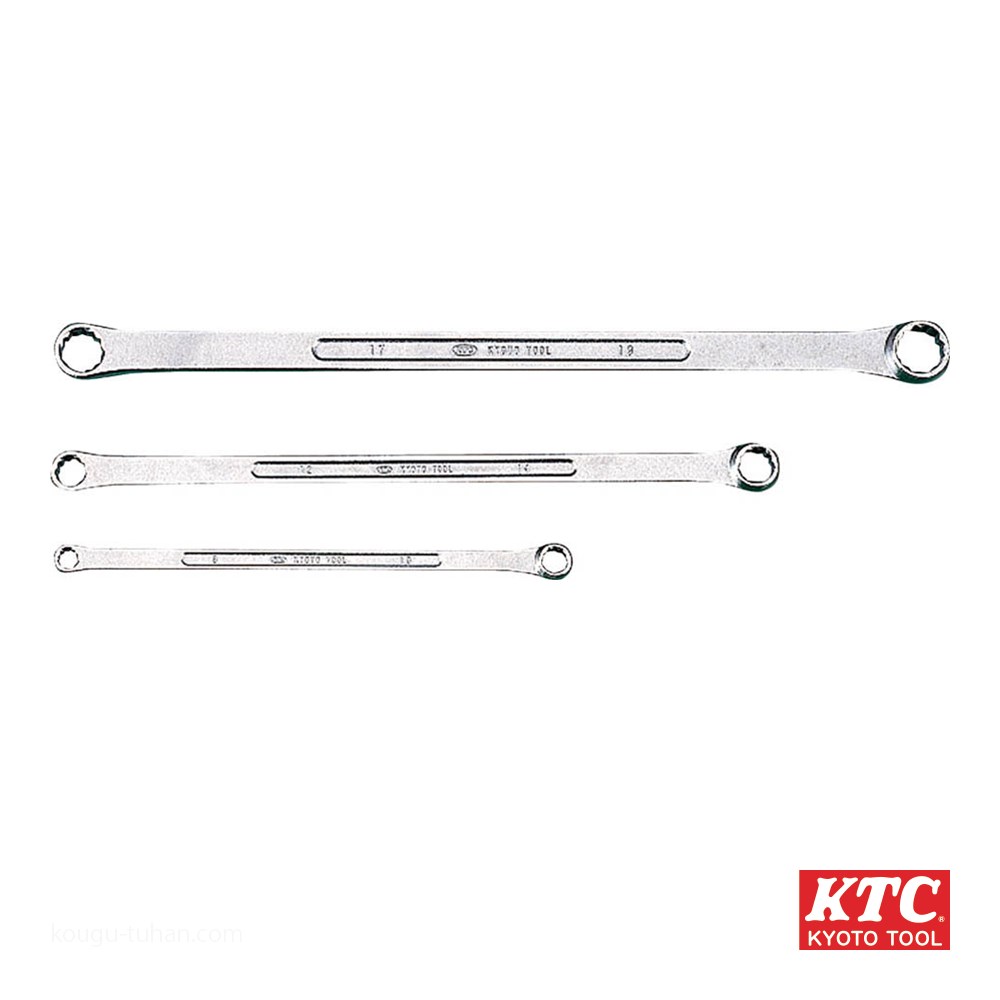 KTC M1603 超ロングストレートメガネレンチ セット : 工具通販