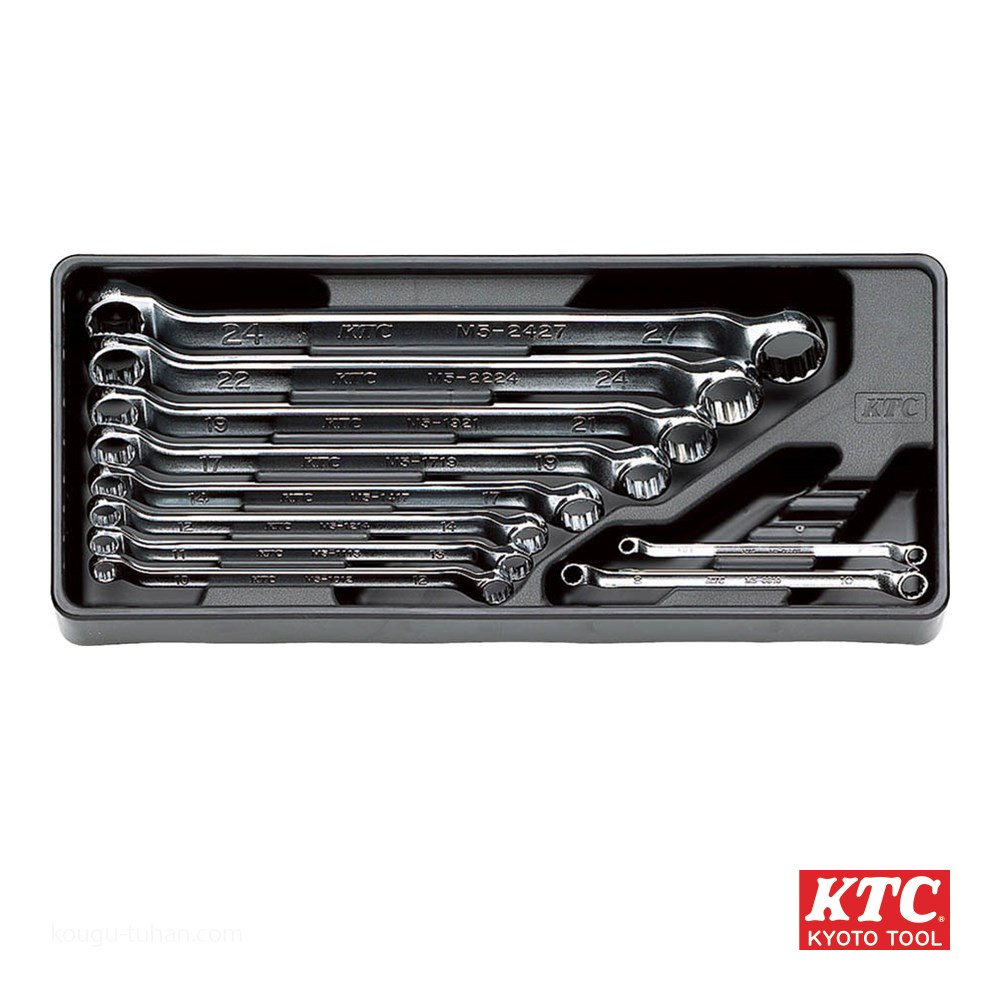 KTC TM510 メガネレンチセット (10本組) : 工具通販 Yahoo!店 - 通販 