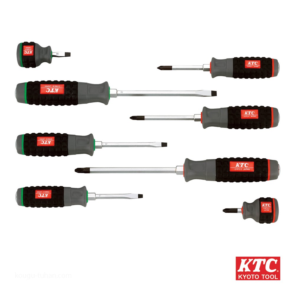 KTC TPMD18 樹脂柄ドライバセット (8本組) : 工具通販 Yahoo!店 - 通販