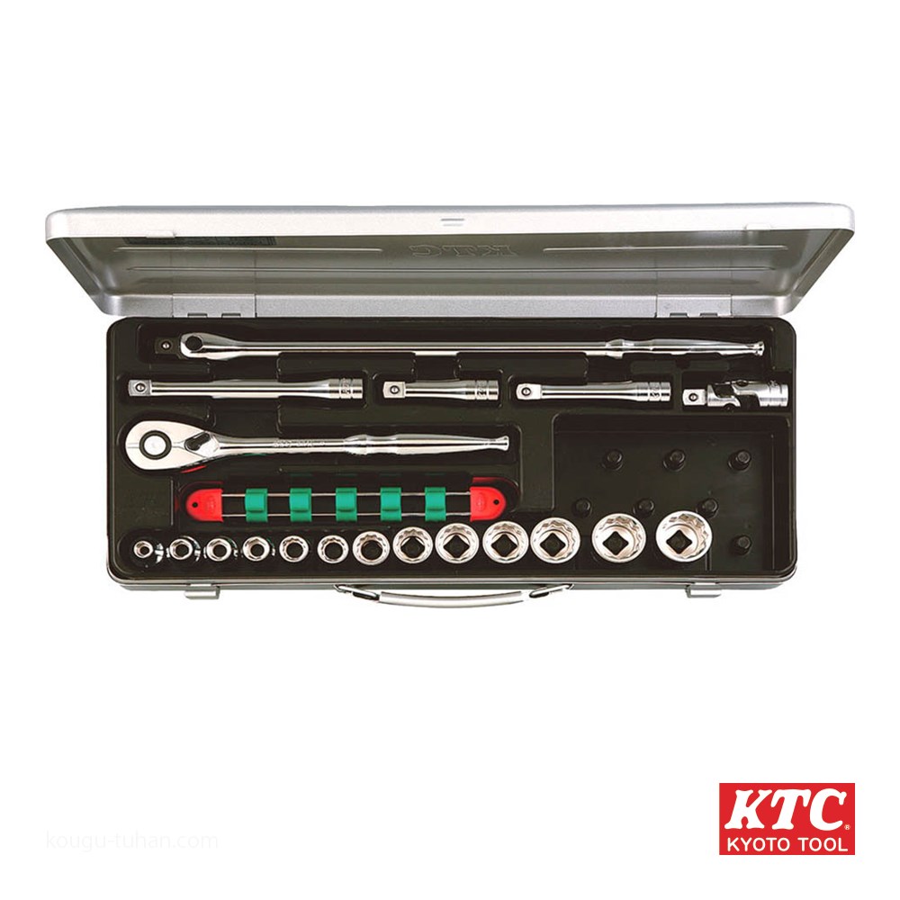 KTC TB413X (12.7SQ)ソケットレンチセット(ミリ) : 4989433138343 