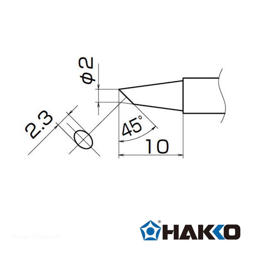 白光 コテサキ/2BCガタ(Z) T12BC2Z wgteh8f HAKKO e-shop / T12-BC2Z