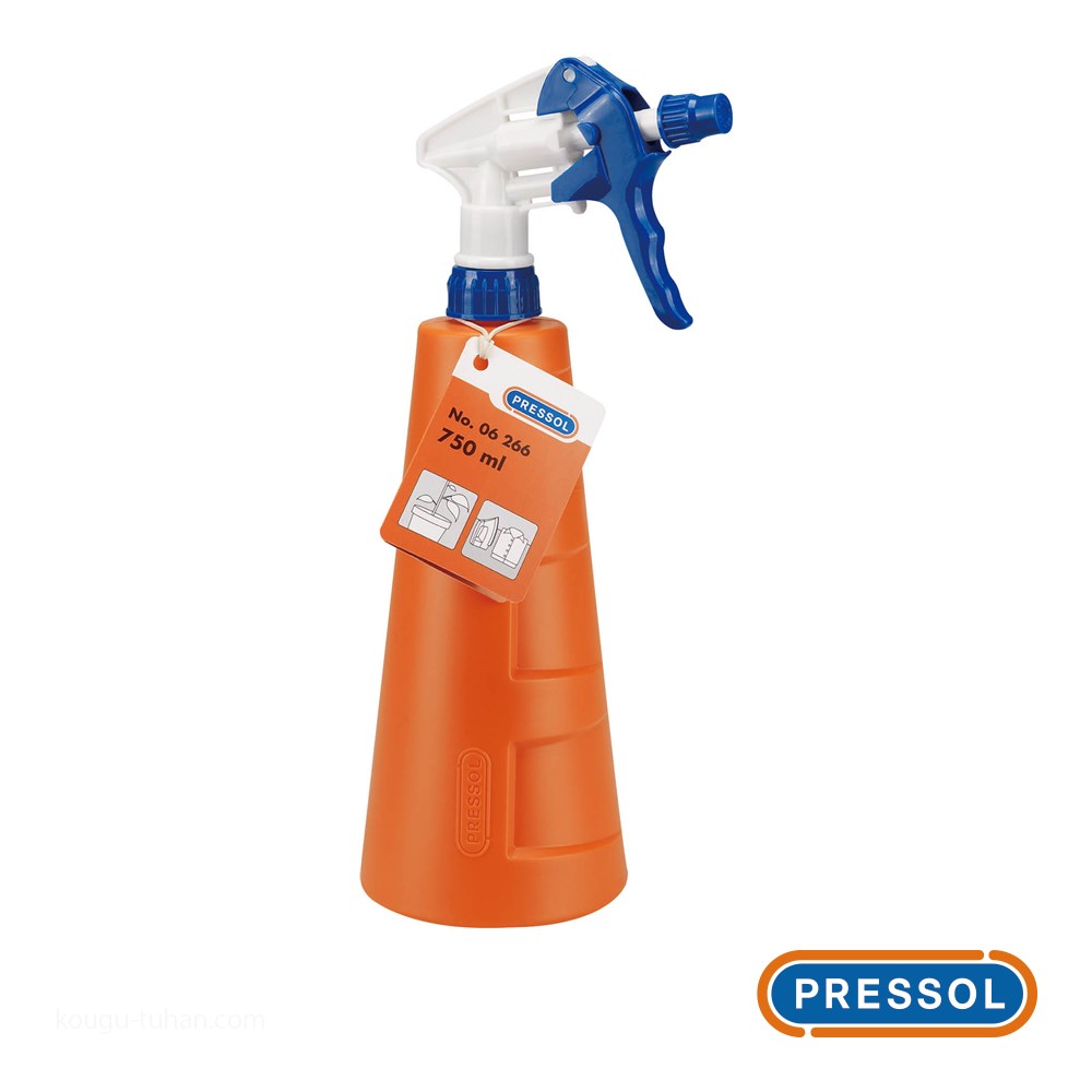 プレッソル 06266 スプレイヤー家庭用 750ml オレンジ : 工具