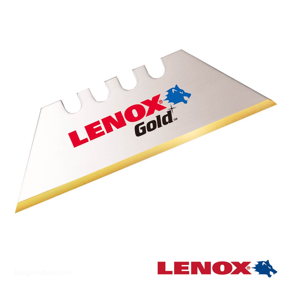 LENOX 20350GOLD5C ナイフ用 チタンコートブレード(5枚)｜kougu-tuhan