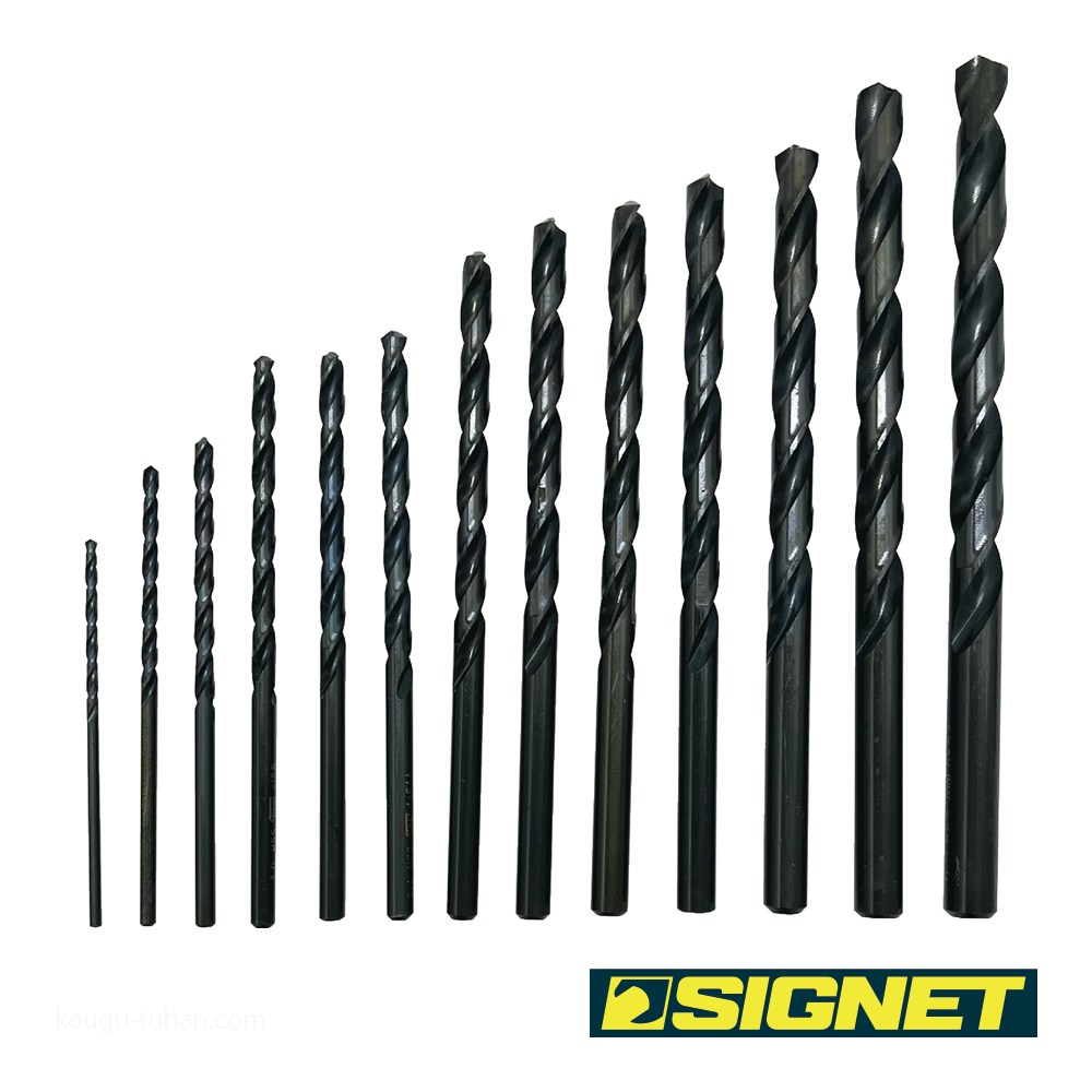 SIGNET 57364 HSSストレートドリルセット 13PC : 工具通販 Yahoo!店