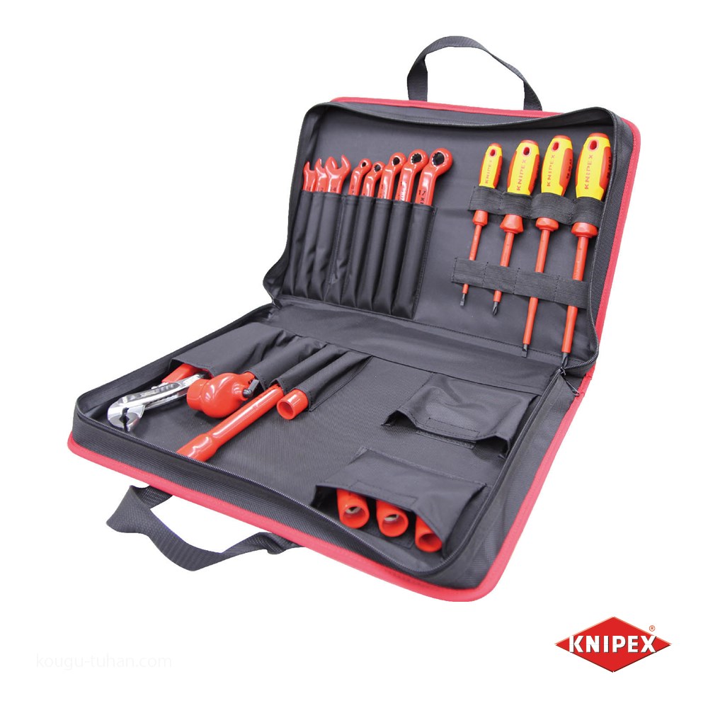 KNIPEX HEVAUTO-SET2 次世代車用絶縁工具セット-