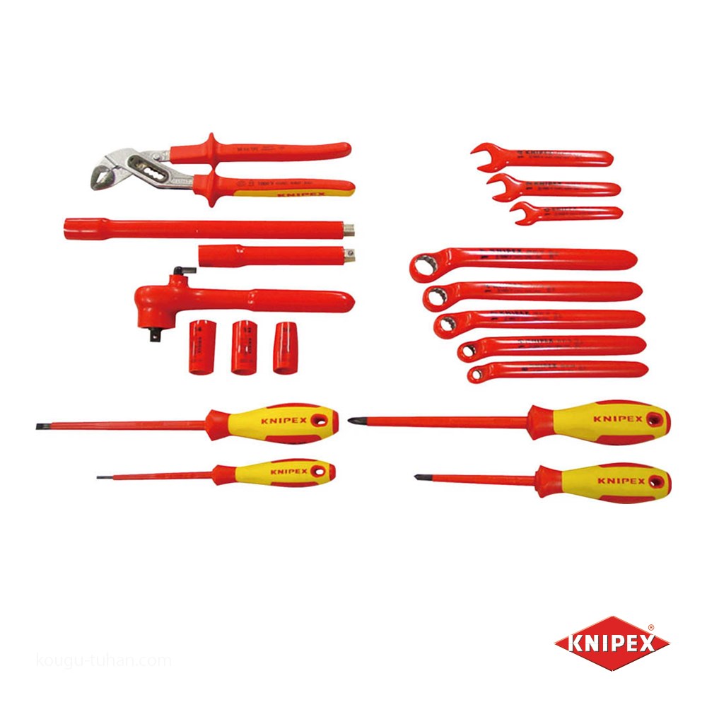 KNIPEX HEVAUTO-SET2 次世代車用絶縁工具セット-