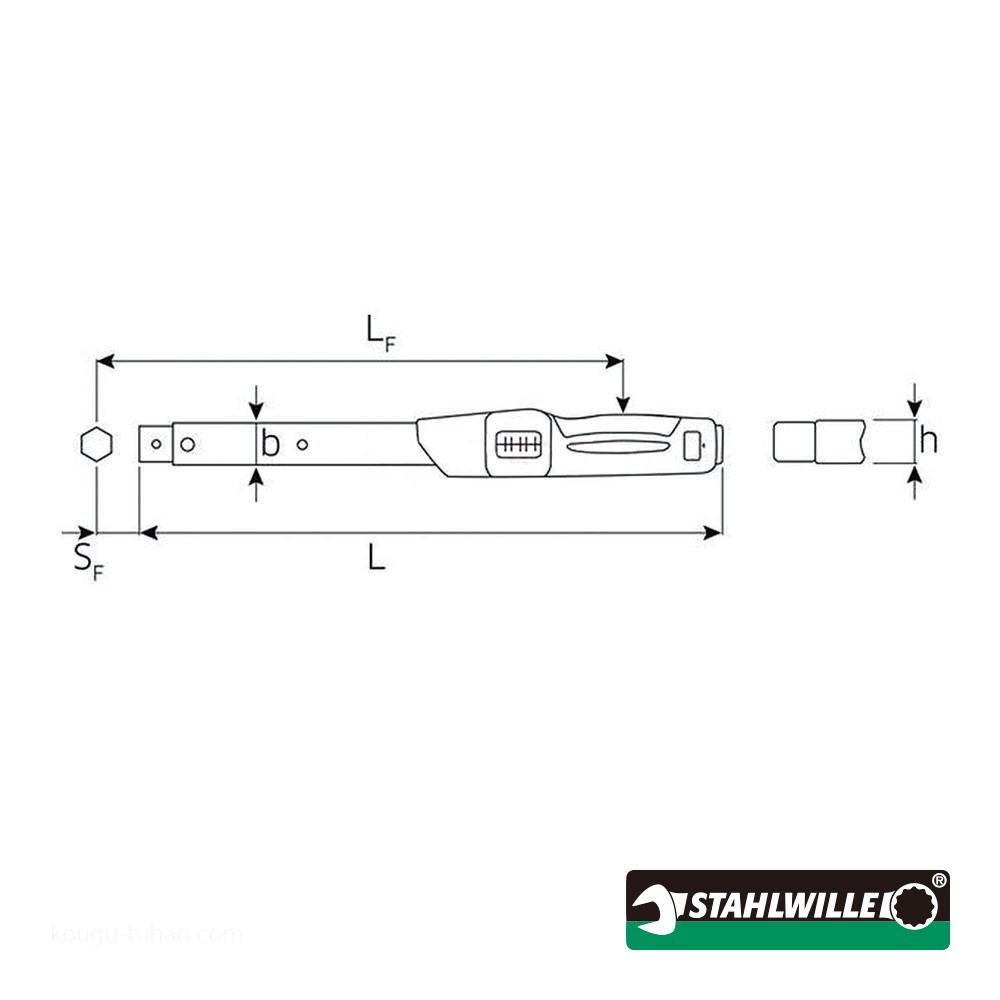 スタビレー 730N/2 トルクレンチ (4-20NM) (50181102) : 4018754295234