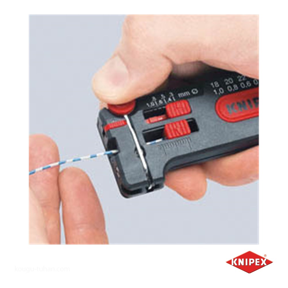 KNIPEX 1280-100 ミニストリッパー (SB) : 4003773043119 : 工具通販