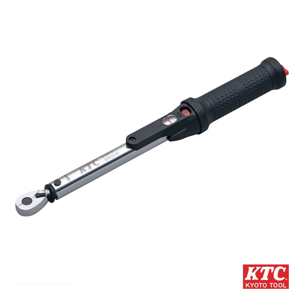 KTC GW025 02 (6.3SQ)プレセットトルクレンチ :4989433772103:工具通販