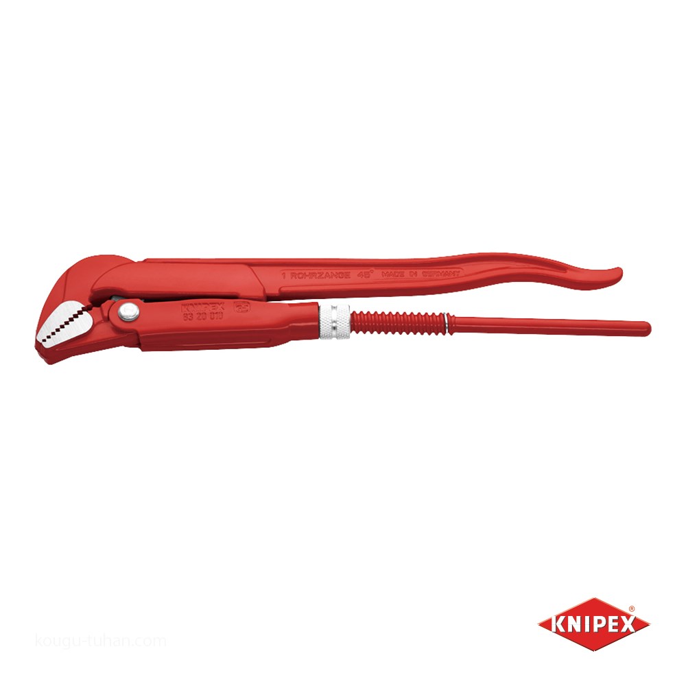 KNIPEX クニペックス 8320-010 : - パイプレンチ(45°) 通販トラノテ