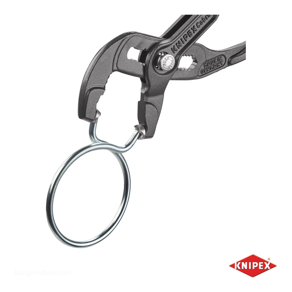 KNIPEX クニペックス スプリングホースクリッププライヤー 滑り防止プラスチックコーティング 全長180mm 8551-180A クニペックス KNIPEX 8551-180C ホースクリッププライヤー (SB) 8551-180C 