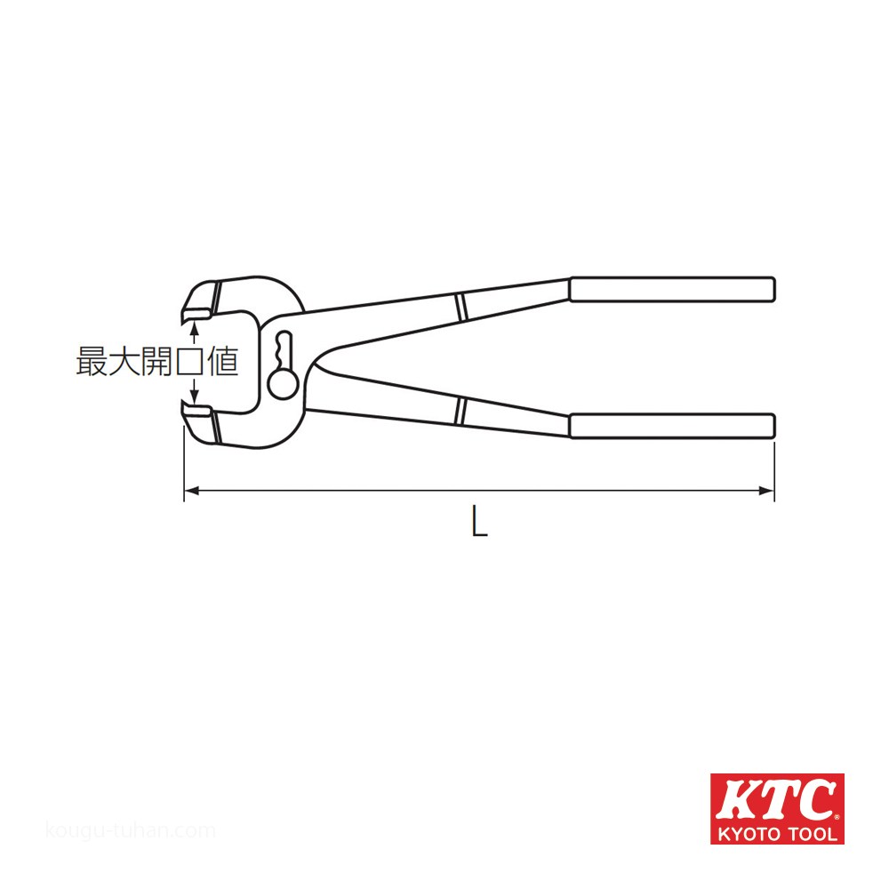 KTC ケーティーシー ハブキャッププライヤ 未使用品(S) HP-350 KTC HP-350S ハブキャッププライヤー : 工具通販 Yahoo!店 - 通販