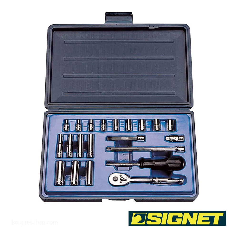 SIGNET 11621 1/4DR 21PC インチ ソケットレンチセット