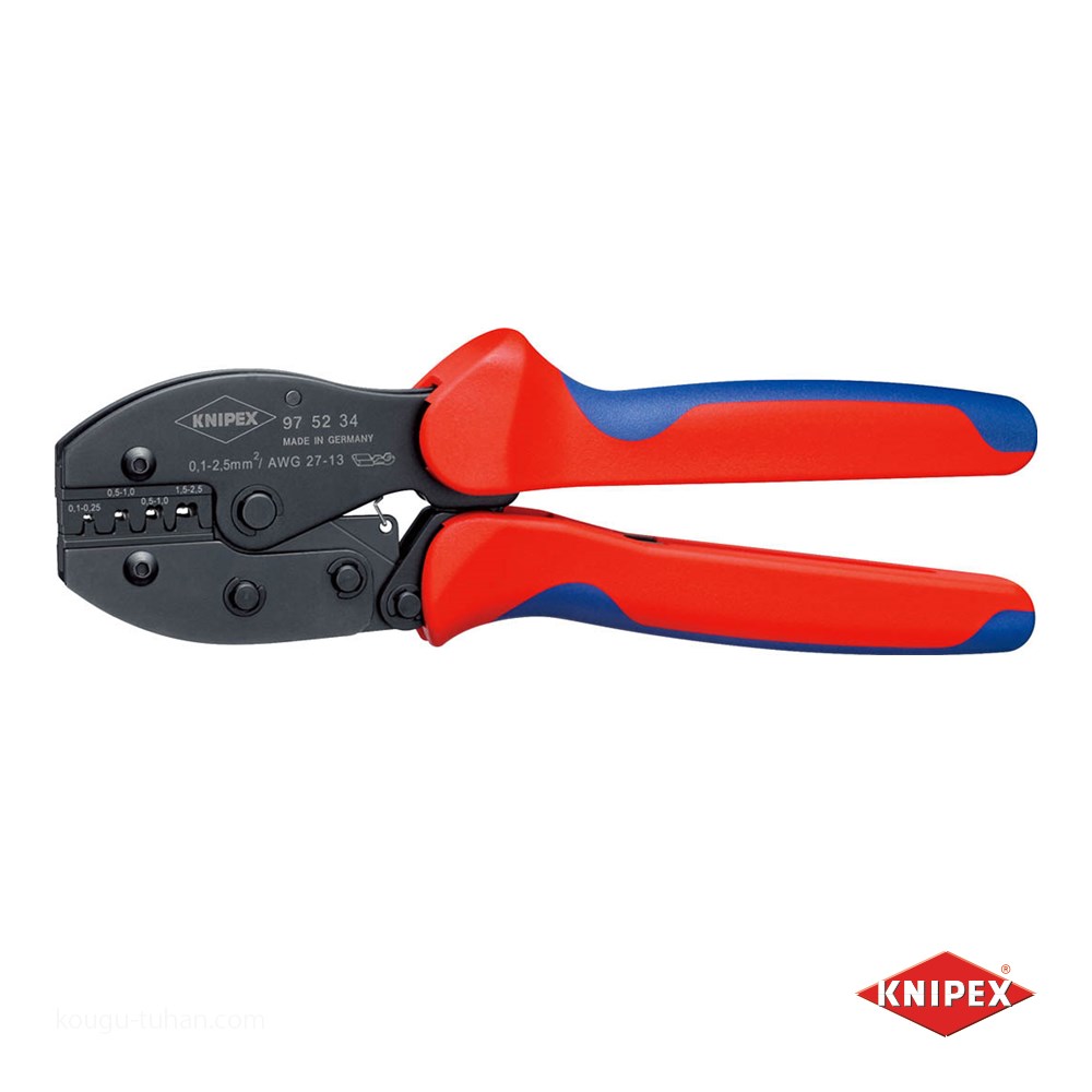 KNIPEX 9752-34SB 圧着ペンチ - www.quickfinde.com